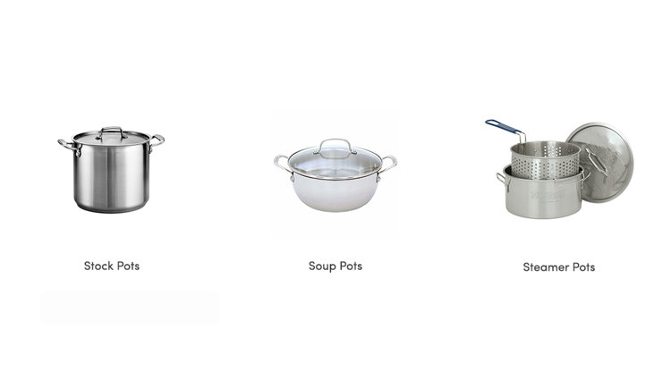 Types Of Pans Pots For Every Purpose Wayfair co uk